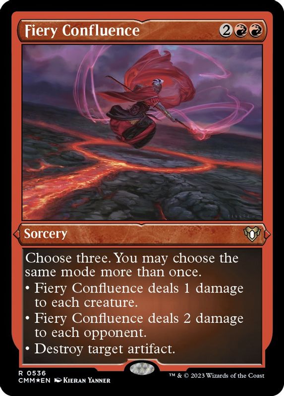 Fiery Confluence (Foil Etched) - 536 - Rare