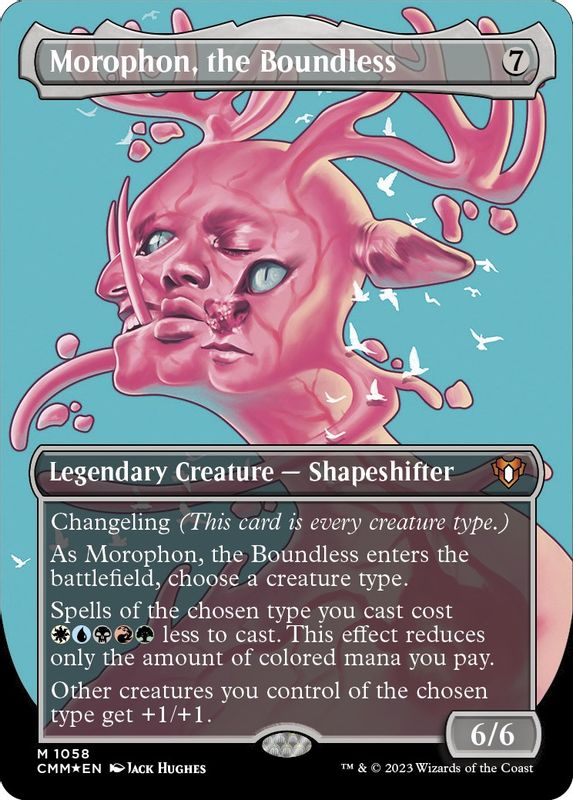 Morophon, the Boundless (Textured Foil) - 1058 - Mythic