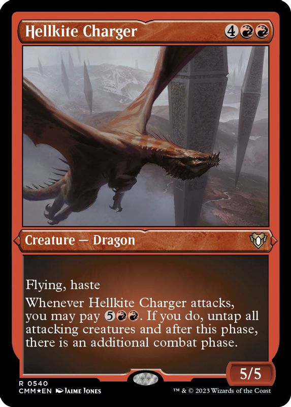 Hellkite Charger (Foil Etched) - 540 - Rare