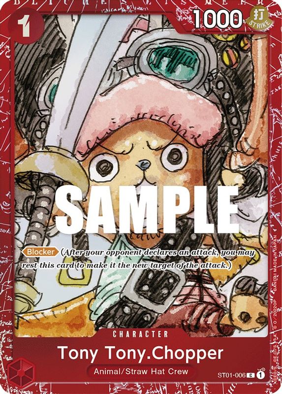 Tony Tony.Chopper (Premium Card Collection -ONE PIECE FILM RED Edition-) - ST01-006 - Common