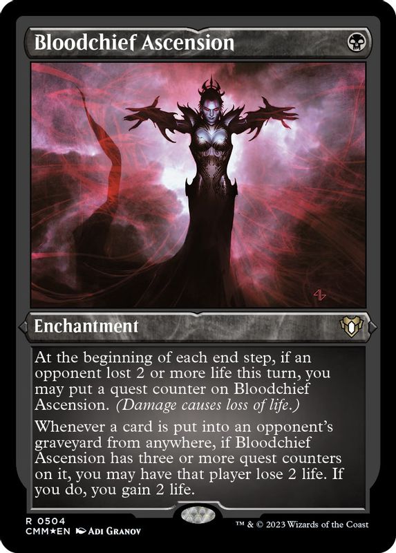 Bloodchief Ascension (Foil Etched) - 504 - Rare