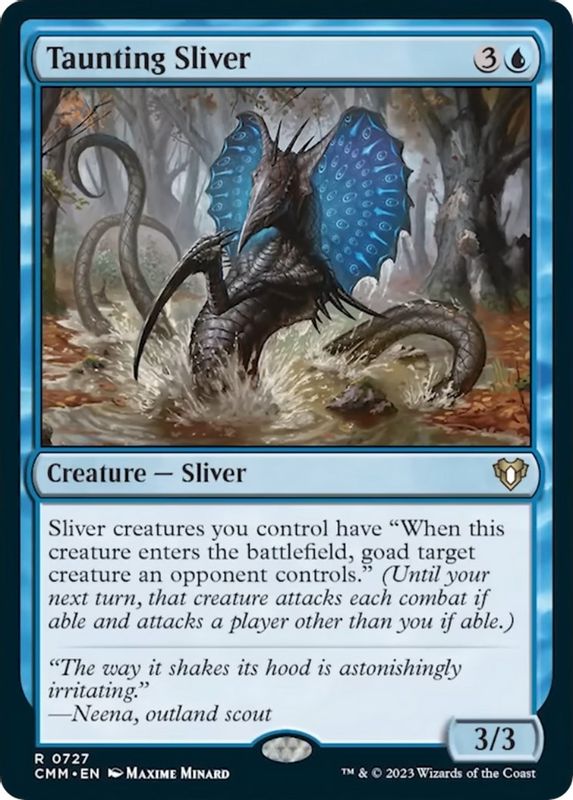 Taunting Sliver - 727 - Rare