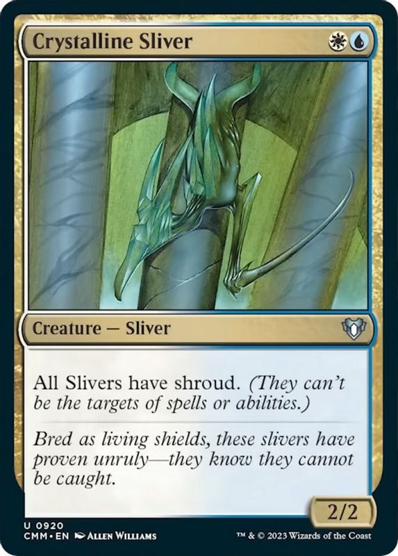 Crystalline Sliver - Uncommon