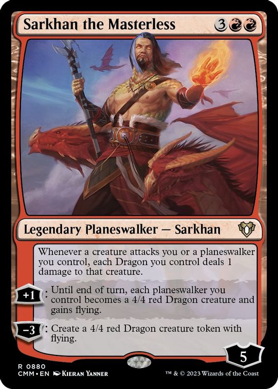 Sarkhan the Masterless - Rare