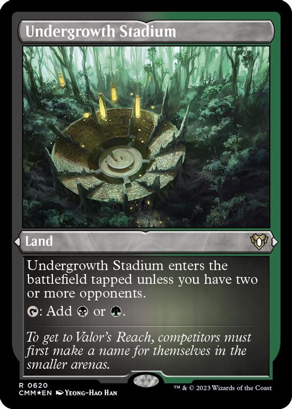 Undergrowth Stadium (Foil Etched) - 620 - Rare