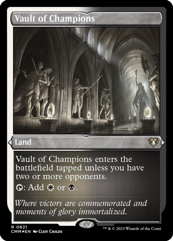 Vault of Champions (Foil Etched) - 621 - Rare