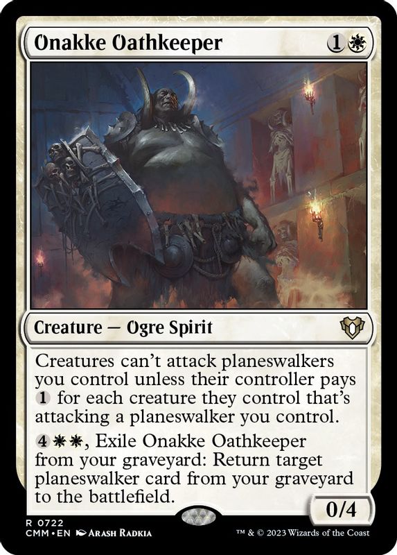 Onakke Oathkeeper - 722 - Rare