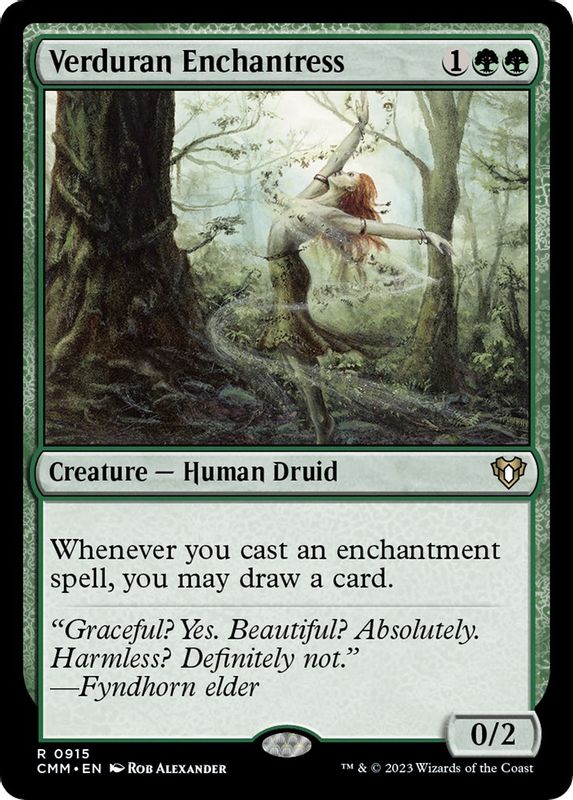 Verduran Enchantress - Rare