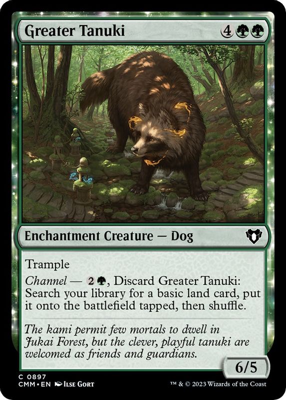 Greater Tanuki - Common