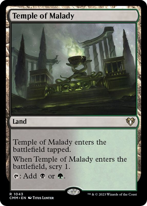 Temple of Malady - Rare