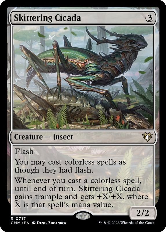 Skittering Cicada - 717 - Rare