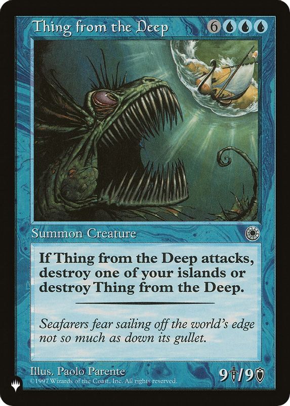 Thing from the Deep - Rare