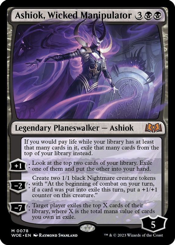 Ashiok, Wicked Manipulator - 78 - Mythic