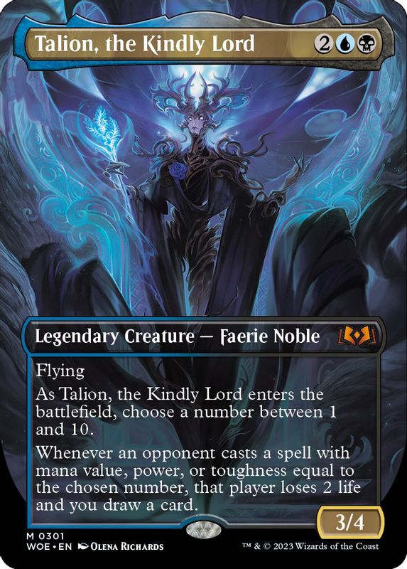 Talion, the Kindly Lord (Borderless) - 301 - Mythic