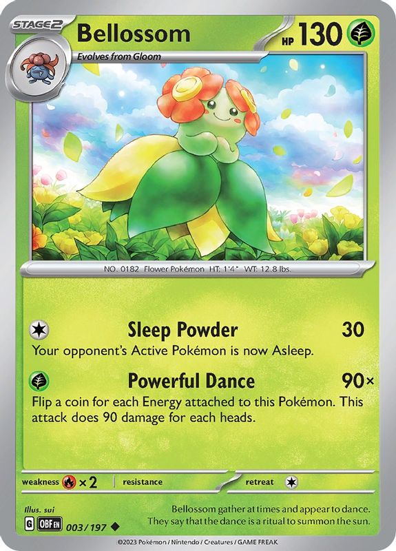 Bellossom - 003/108 - Uncommon