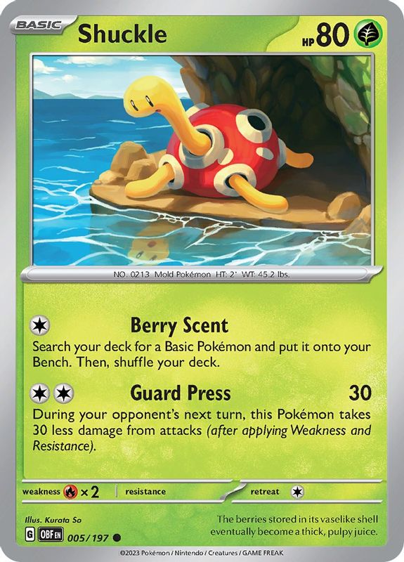 Shuckle - 005/108 - Common