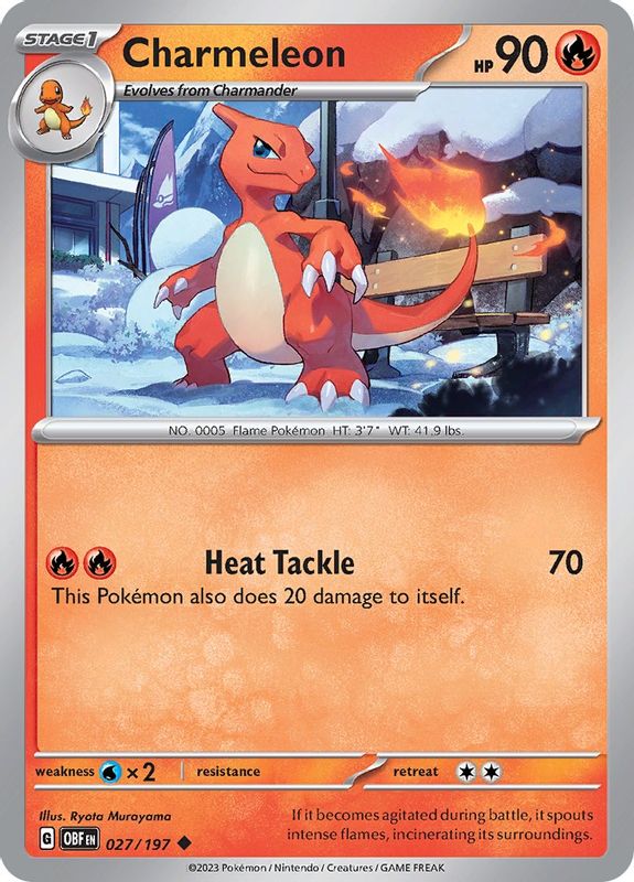 Charmeleon - 027/197 - Uncommon