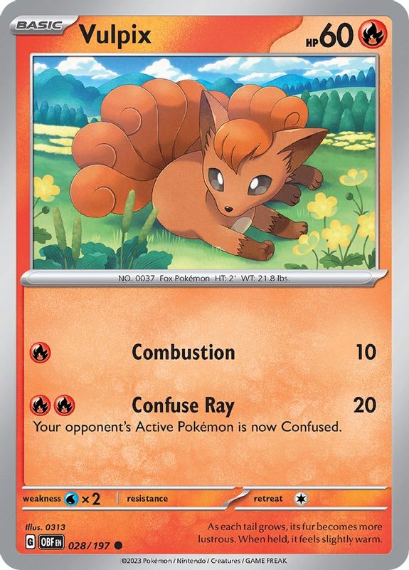 Vulpix - 028/197 - Common