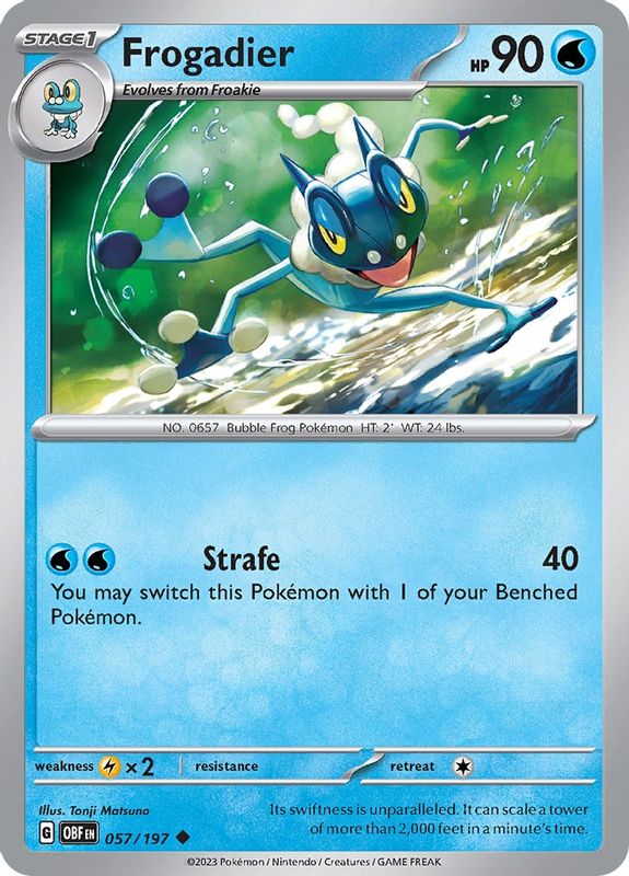 Frogadier - 057/197 - Uncommon