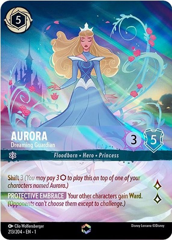 Aurora - Dreaming Guardian (Alternate Art) - 213/204 - Enchanted