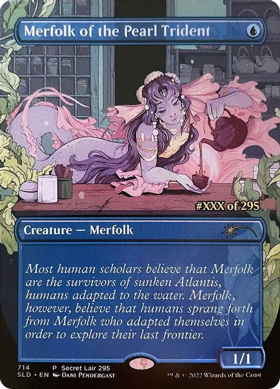 Merfolk of the Pearl Trident (Serial Numbered) - 714 - Promo