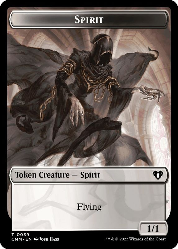 Spirit (0039) // Assassin Double-Sided Token - 39 // 14 - Token