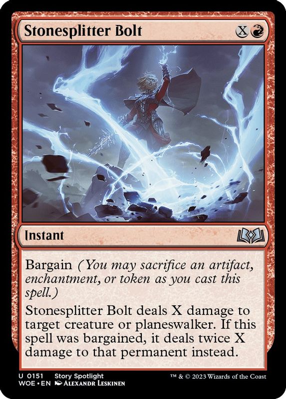 Stonesplitter Bolt - 151 - Uncommon