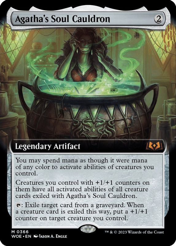 Agatha's Soul Cauldron (Extended Art) - 366 - Mythic