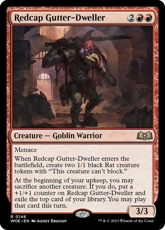 Redcap Gutter-Dweller - 146 - Rare