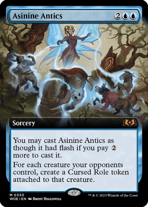 Asinine Antics (Extended Art) - 330 - Mythic