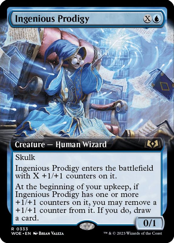 Ingenious Prodigy (Extended Art) - 333 - Rare