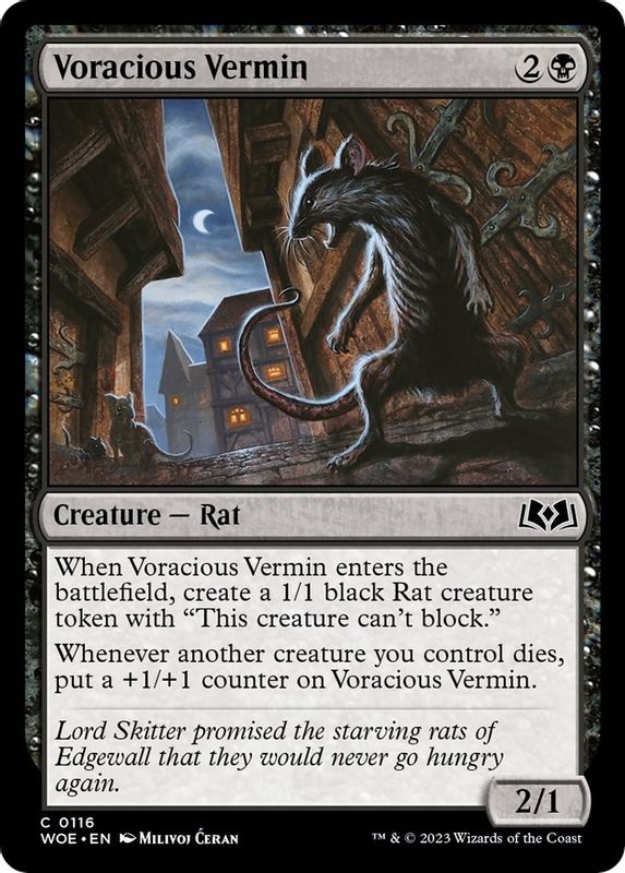 Voracious Vermin - 116 - Common