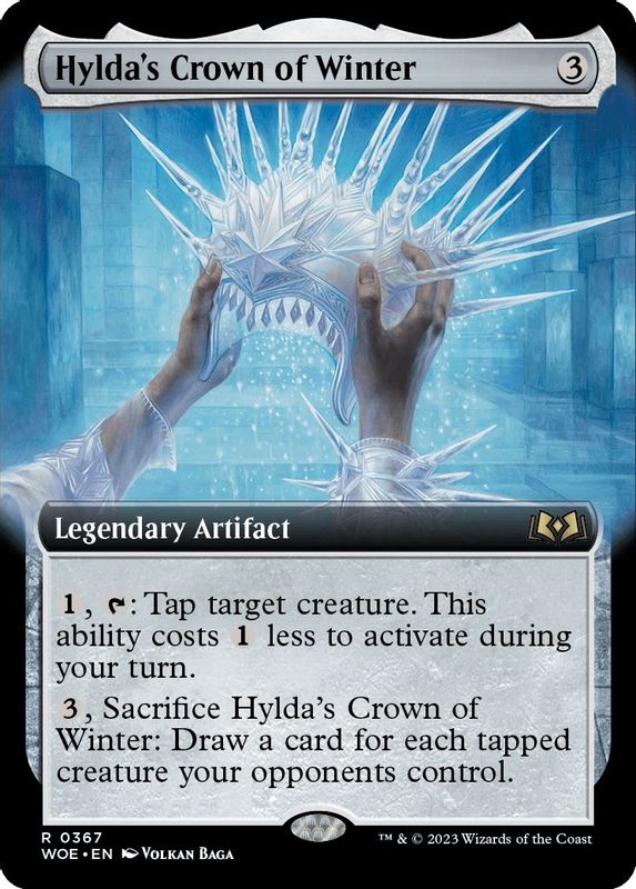 Hylda's Crown of Winter (Extended Art) - 367 - Rare