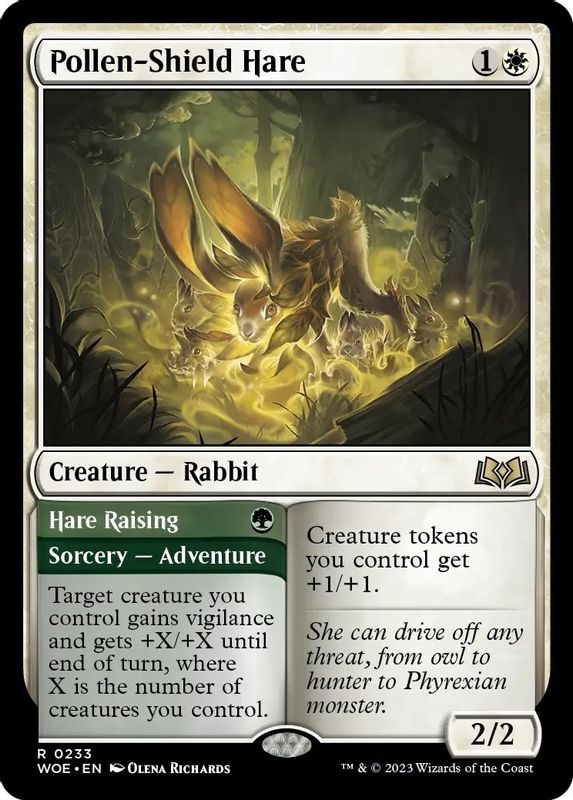 Pollen-Shield Hare - 233 - Uncommon