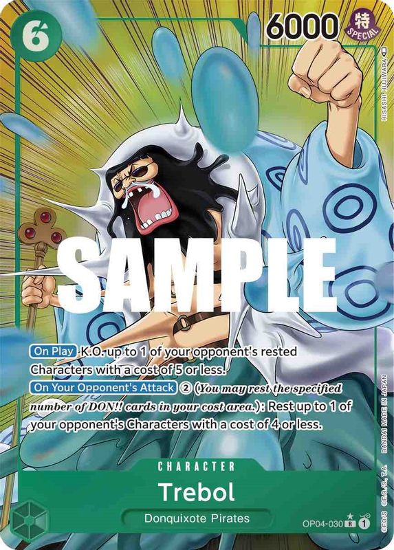 Trebol (Alternate Art) - OP04-030 - Rare