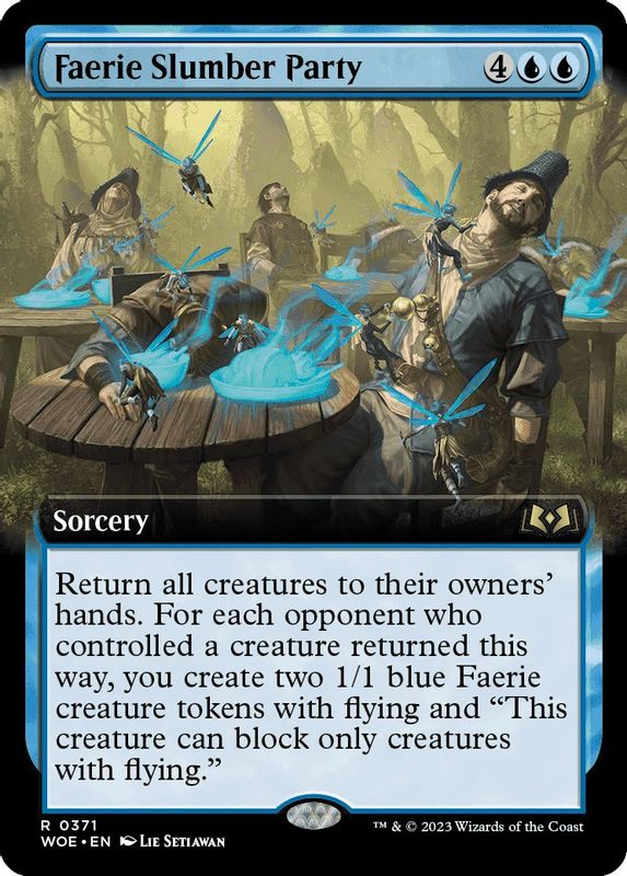 Faerie Slumber Party (Extended Art) - 371 - Rare