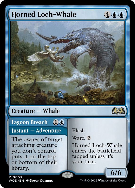 Horned Loch-Whale - 53 - Rare