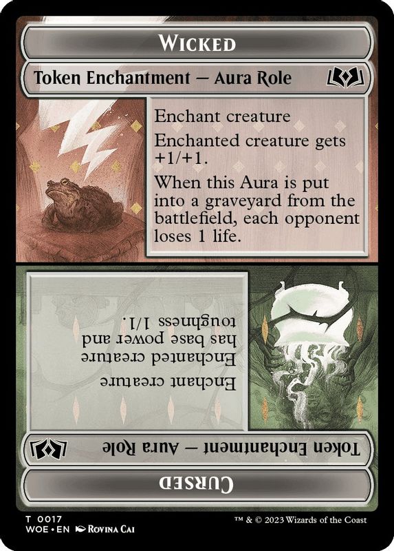 Wicked Role / Cursed Role Token - 17 - Token