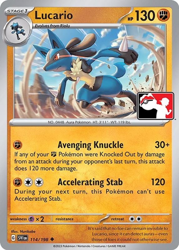 Lucario - 114/198 - Uncommon