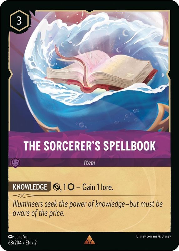 The Sorcerer's Spellbook - 68/204 - Rare