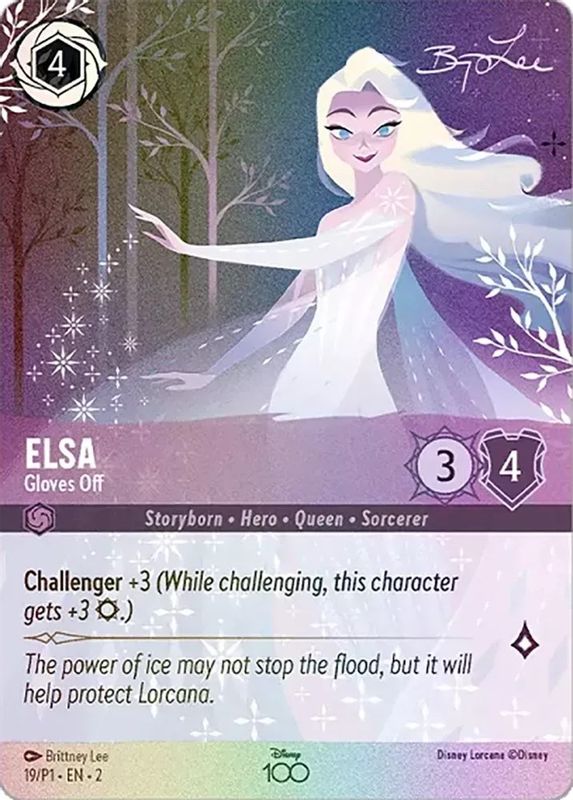 Elsa - Gloves Off (Alternate Art) - 19 - Promo