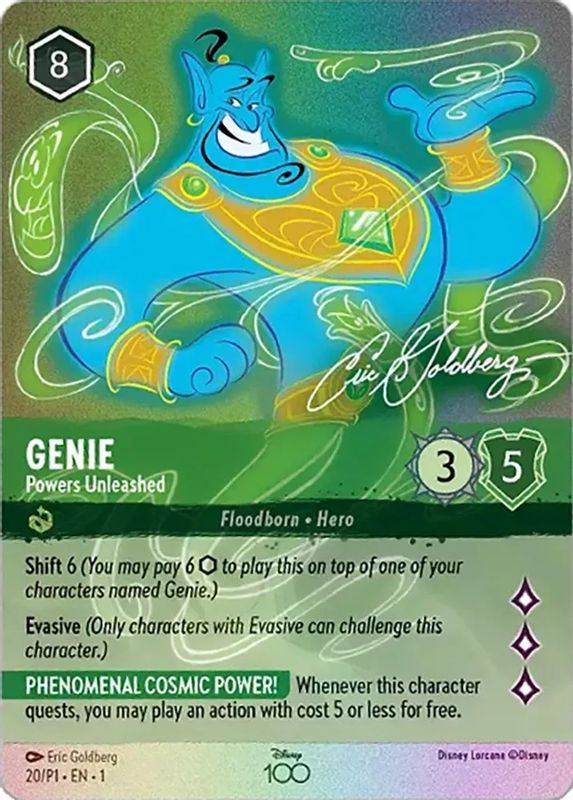 Genie - Powers Unleashed (Alternate Art) - 20 - Promo