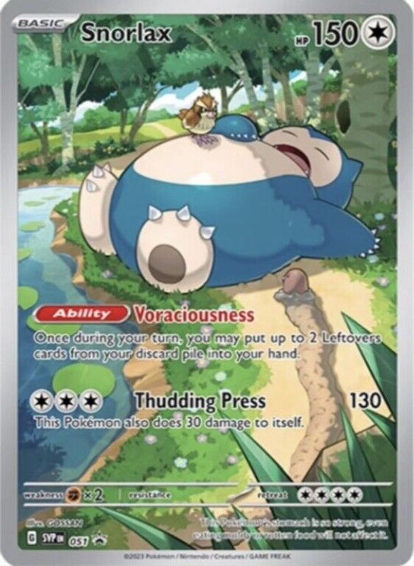 Snorlax - 051 - 051 - Promo