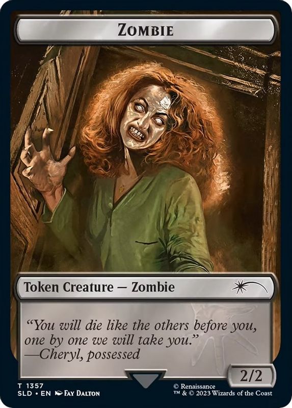 Zombie Token - 1357 - Token