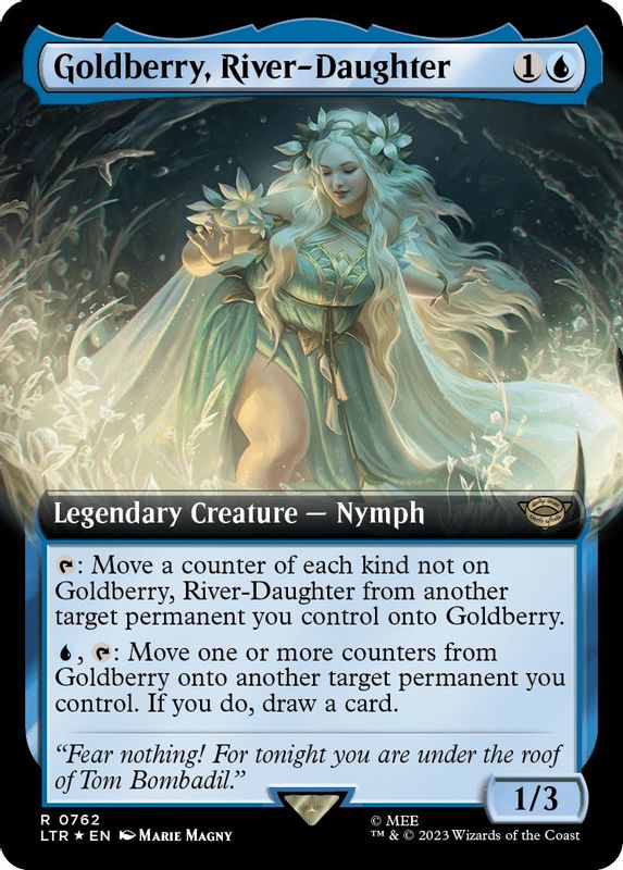 Goldberry, River-Daughter (Extended Art) (Surge Foil) - 762 - Rare