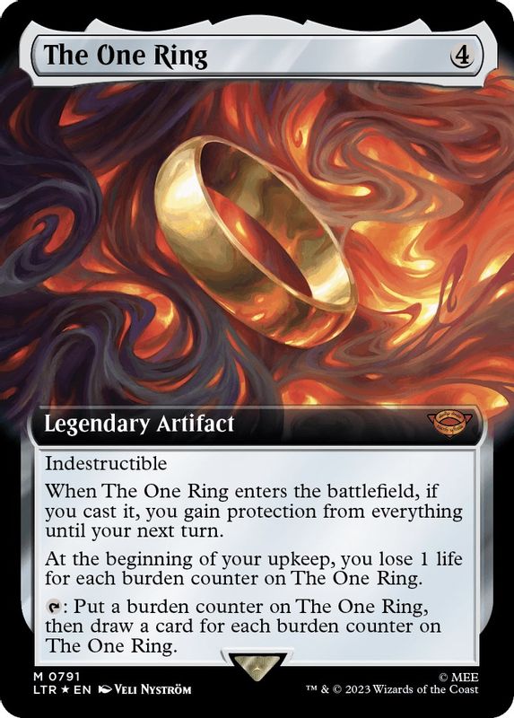 The One Ring (Extended Art) (Surge Foil) - 791 - Mythic