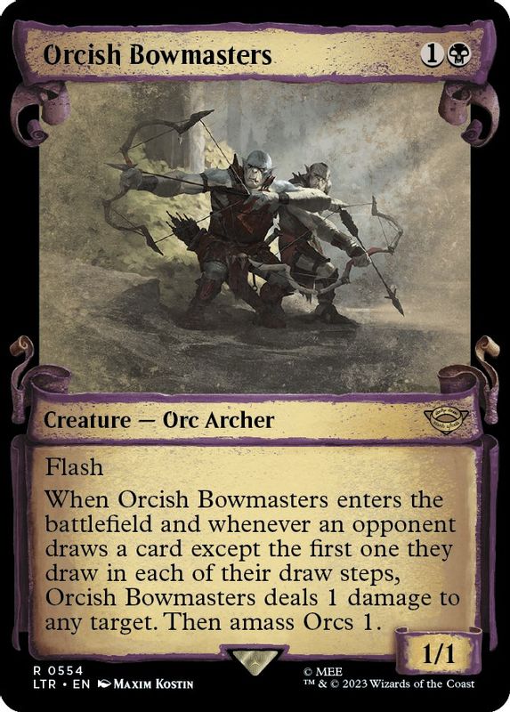 Orcish Bowmasters (Showcase Scrolls) - 554 - Rare