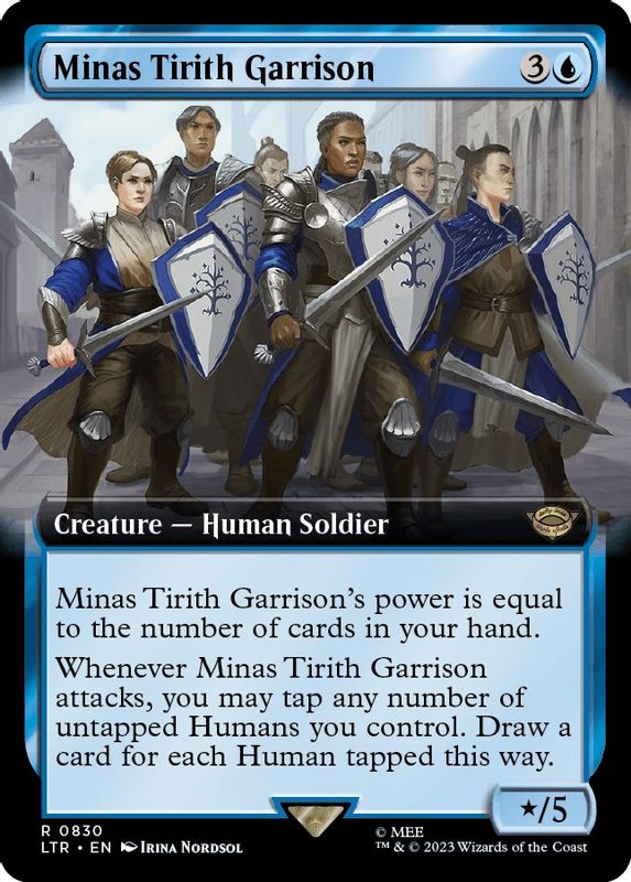 Minas Tirith Garrison (Extended Art) - 830 - Rare