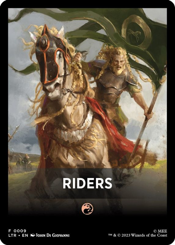 Riders Theme Card - 9 - Token