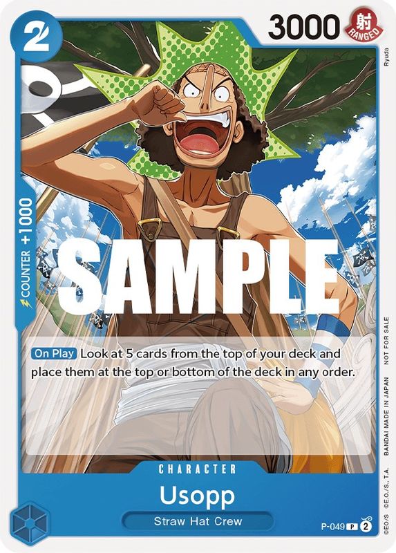 Usopp (Sealed Battle Kit Vol. 1) - P-049 - Promo